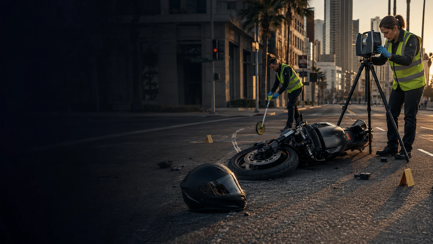 Motorcycle accident recovery story — LA Accident Firm rider injury case